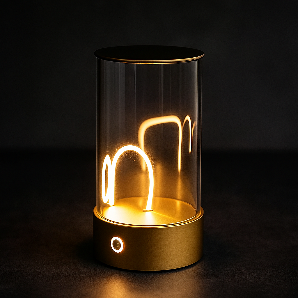 Magnetic lamp light
