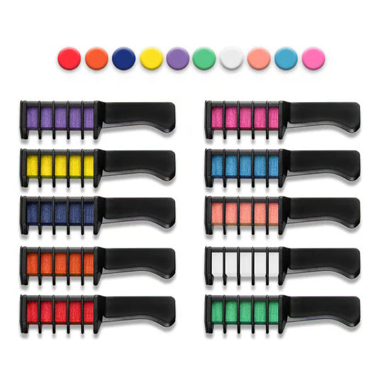ColorSplash™ Hair Chalk Coluor Comb