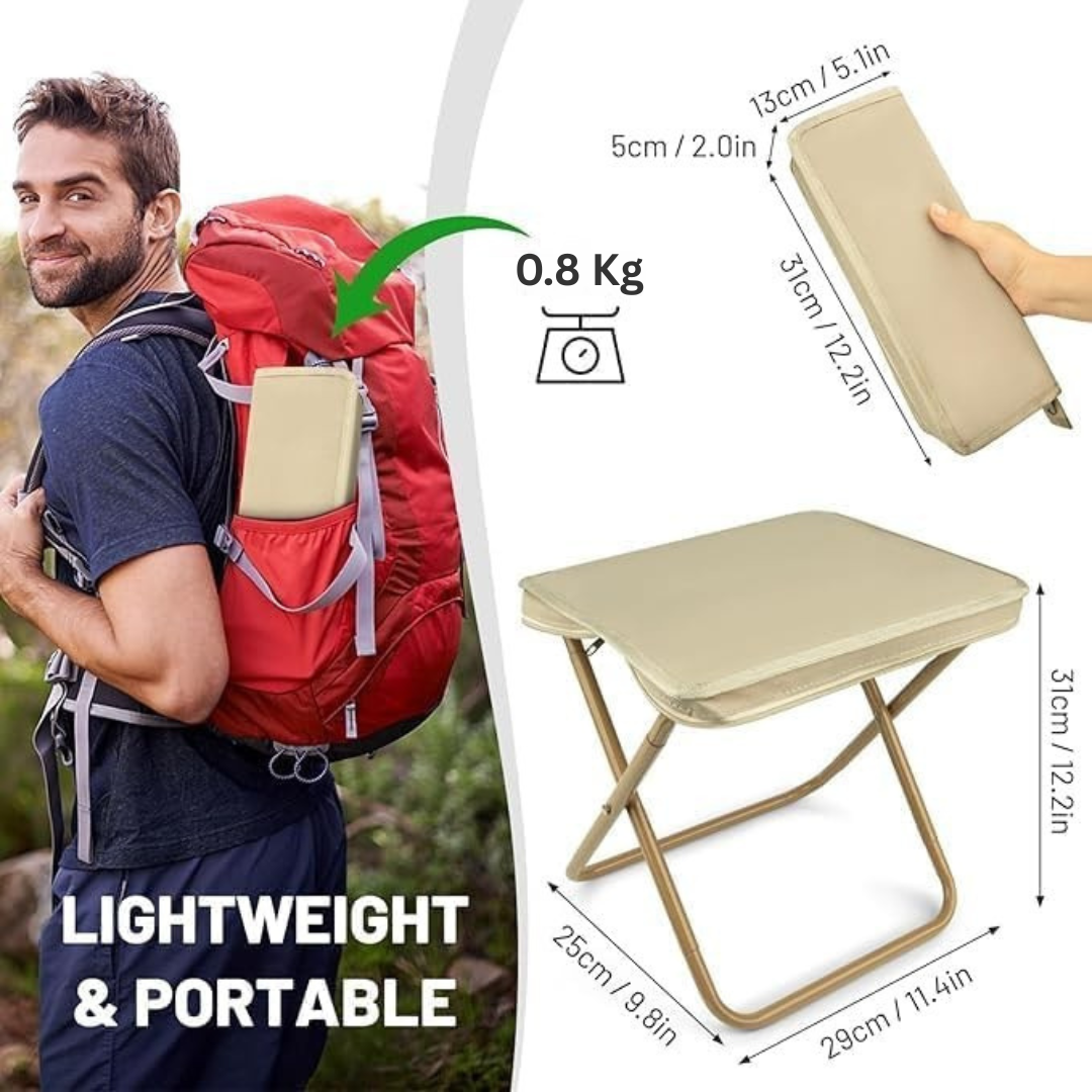 Portable Folding Stool – Lightweight, Durable & Compact