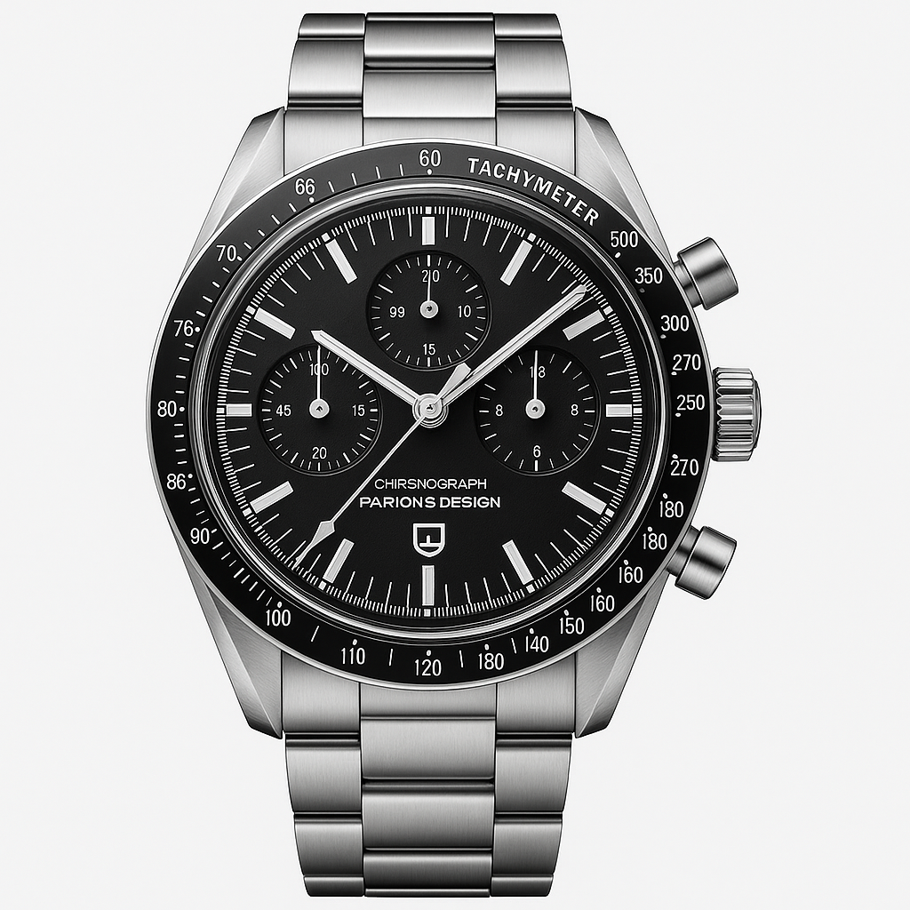BD Men Silver Stainless Steel Strap Watch