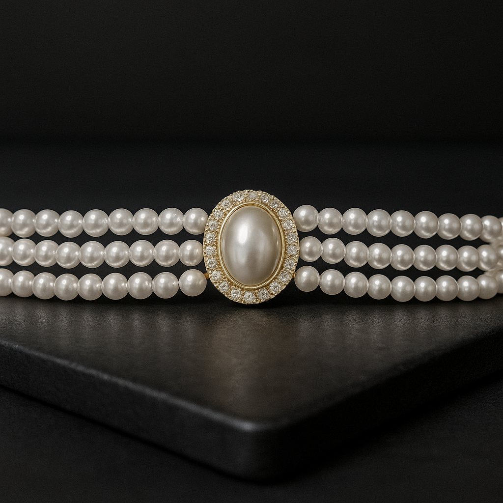 Artificial Pearl Necklace