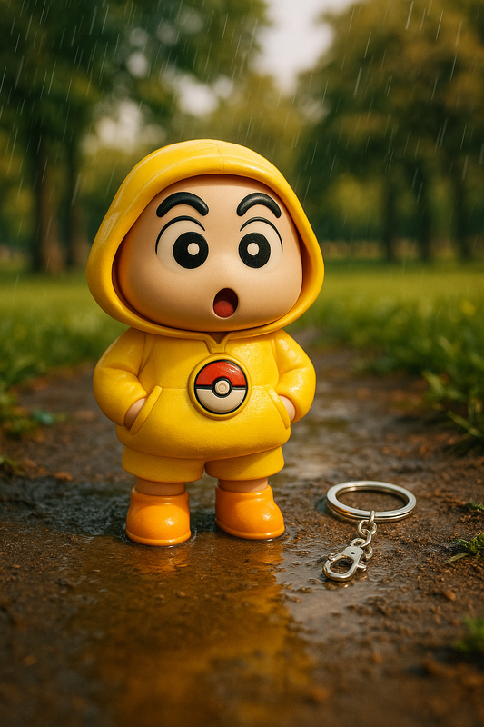 Shinchan Face Chaning Keychain