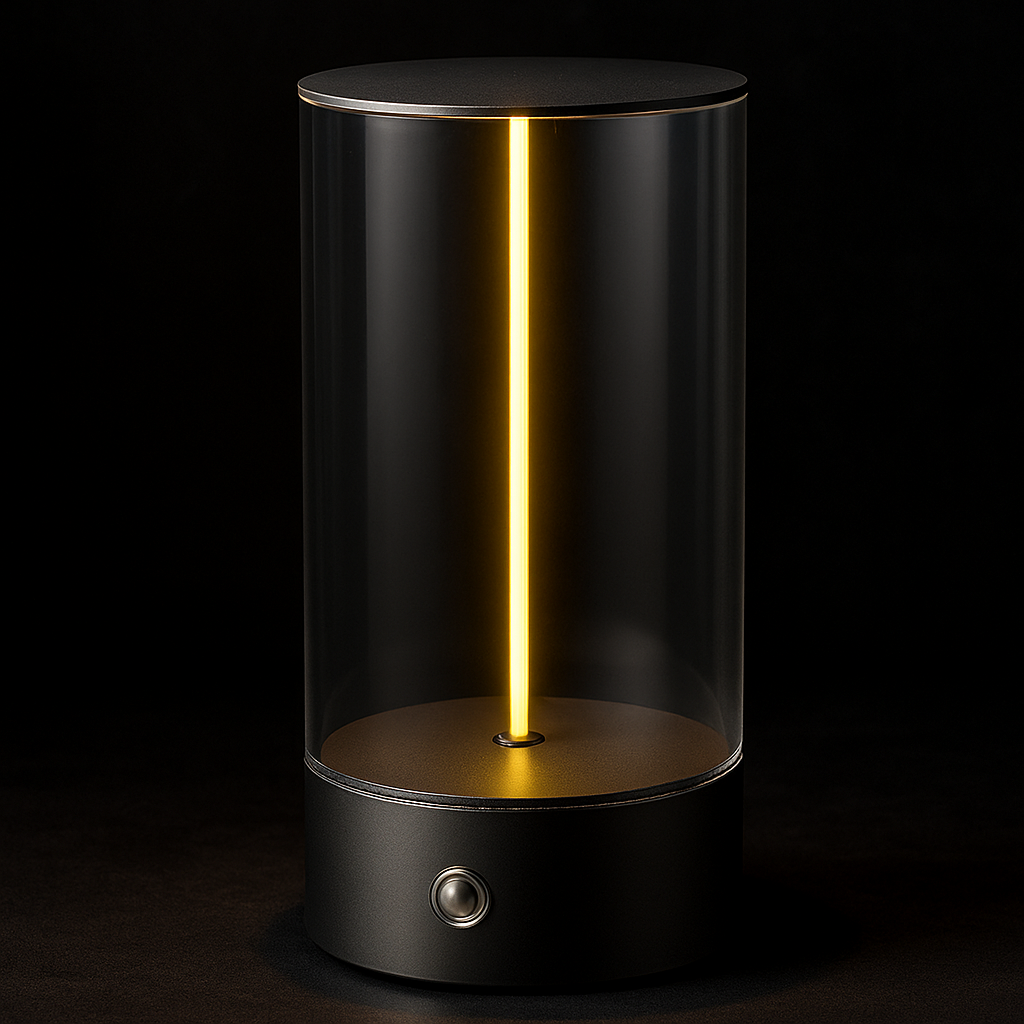 Magnetic lamp light