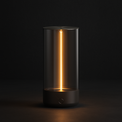 Magnetic lamp light