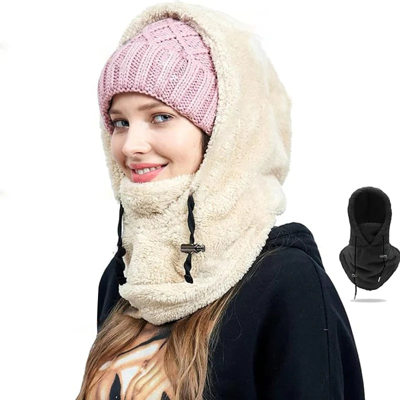 SherpaHood™ The 4-in-1 Woolen Thermal Mask
