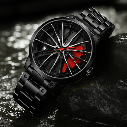 Stereoscopic Car Wheel Watch