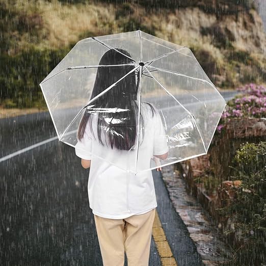 Transparent Automatic Umbrella – Stylish