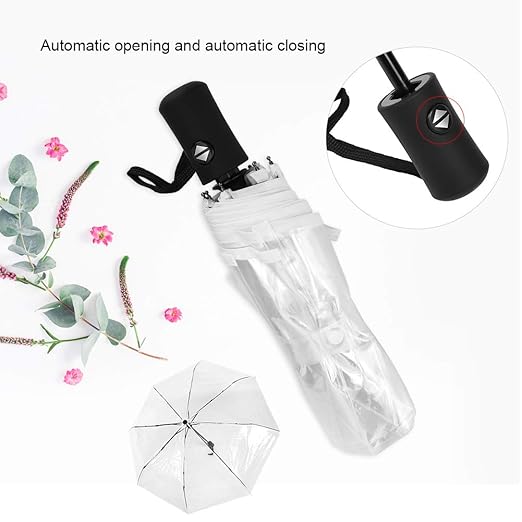 Transparent Automatic Umbrella – Stylish