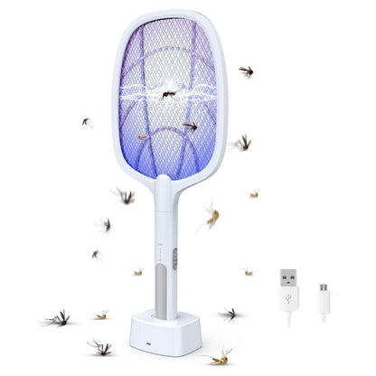 ⚡ EcoZap™ Wireless Mosquito & Insect Killer Racket ⚡