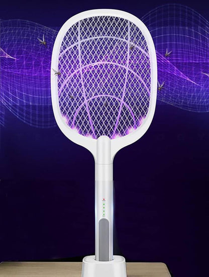 ⚡ EcoZap™ Wireless Mosquito & Insect Killer Racket ⚡