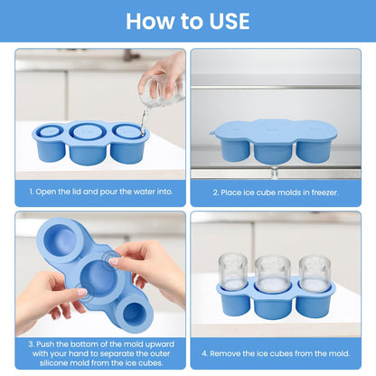 CoolFreeze™ Silicone Ice Mold for Tumblers ❄️