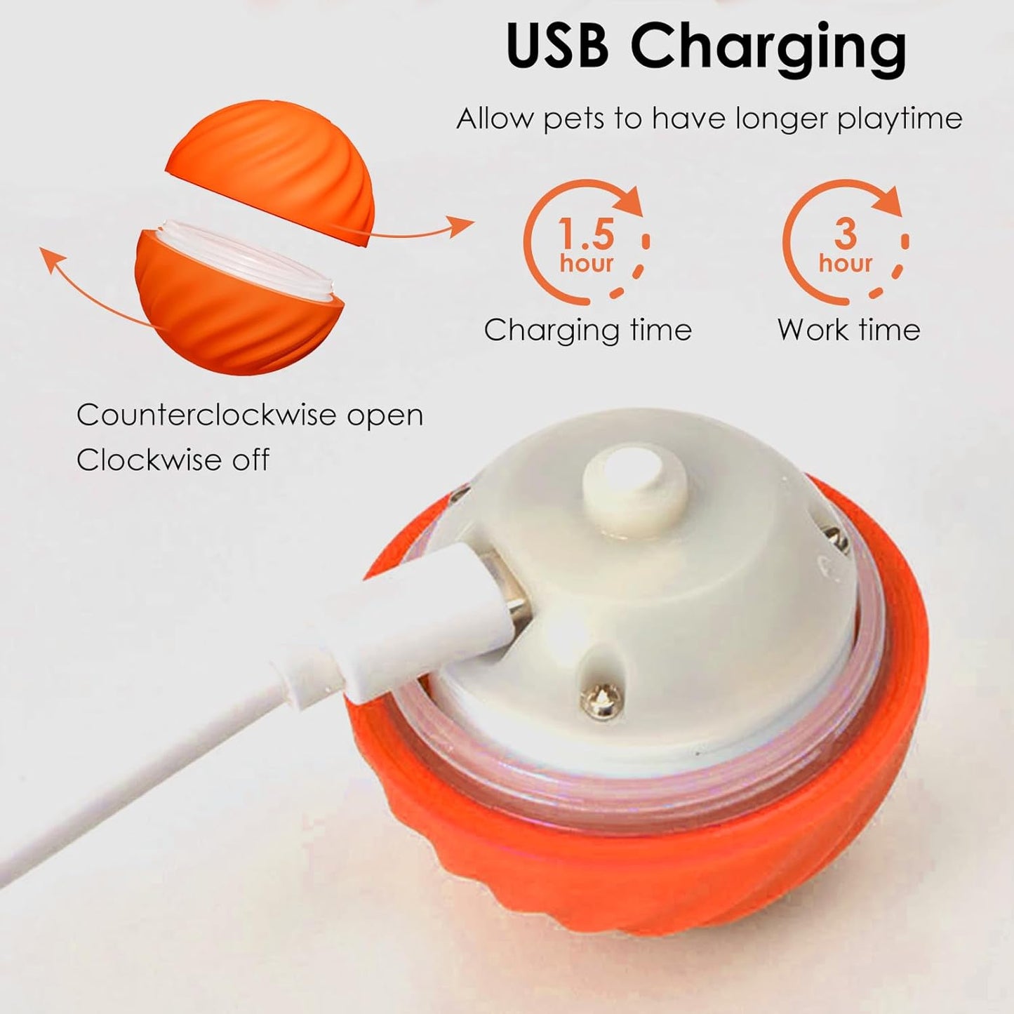 PawRoll™ Smart Interactive Pet Ball