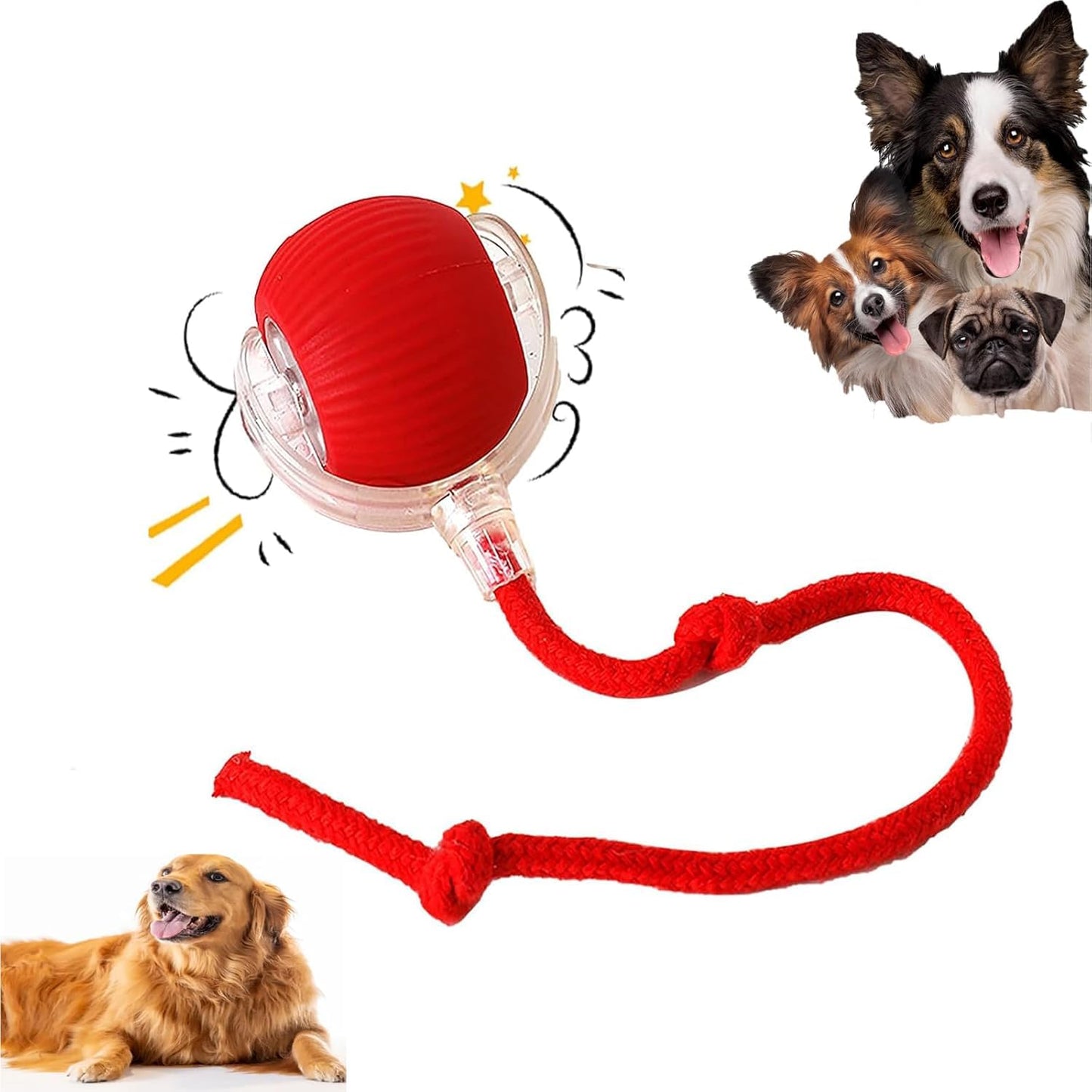 PawRoll™ Smart Interactive Pet Ball