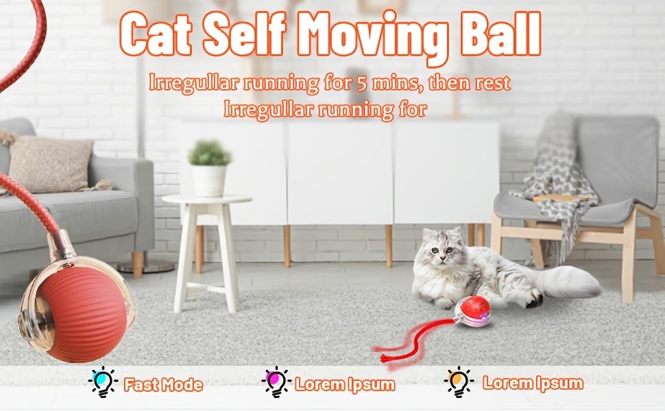 PawRoll™ Smart Interactive Pet Ball