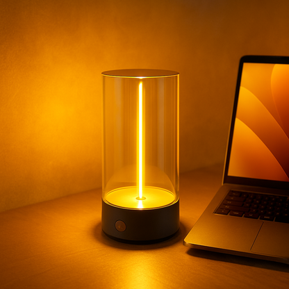 Magnetic lamp light
