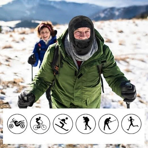 SherpaHood™ The 4-in-1 Woolen Thermal Mask