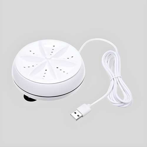 Portable Rotating Ultrasonic Turbine Washer