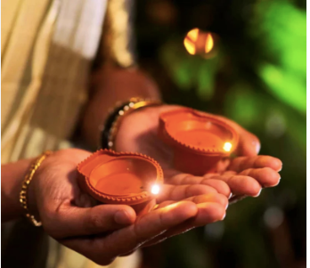 LED Light Water Sensor Diyas – Pack of 10