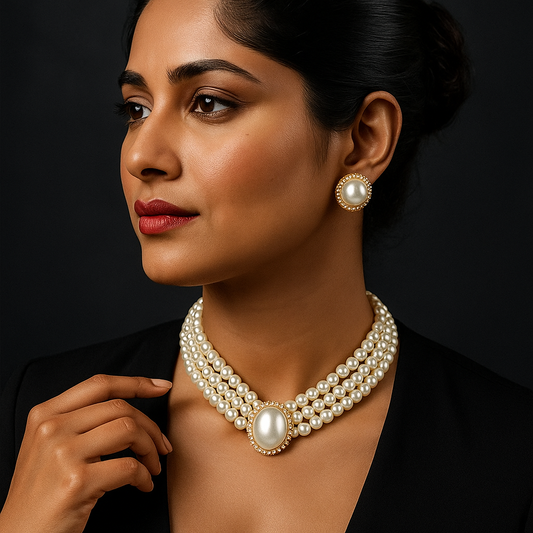 Artificial Pearl Necklace