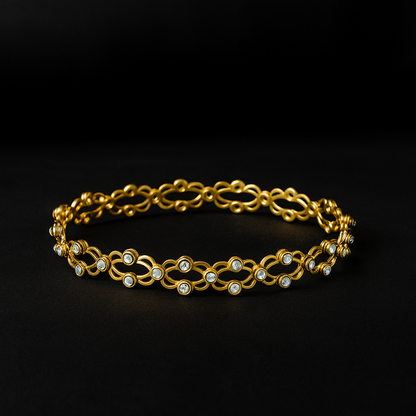 Stretchable 2 In 1 Ring Bracelet(Assorted)