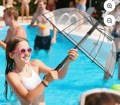 Transparent Automatic Umbrella – Stylish