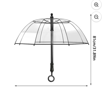 Transparent Automatic Umbrella – Stylish