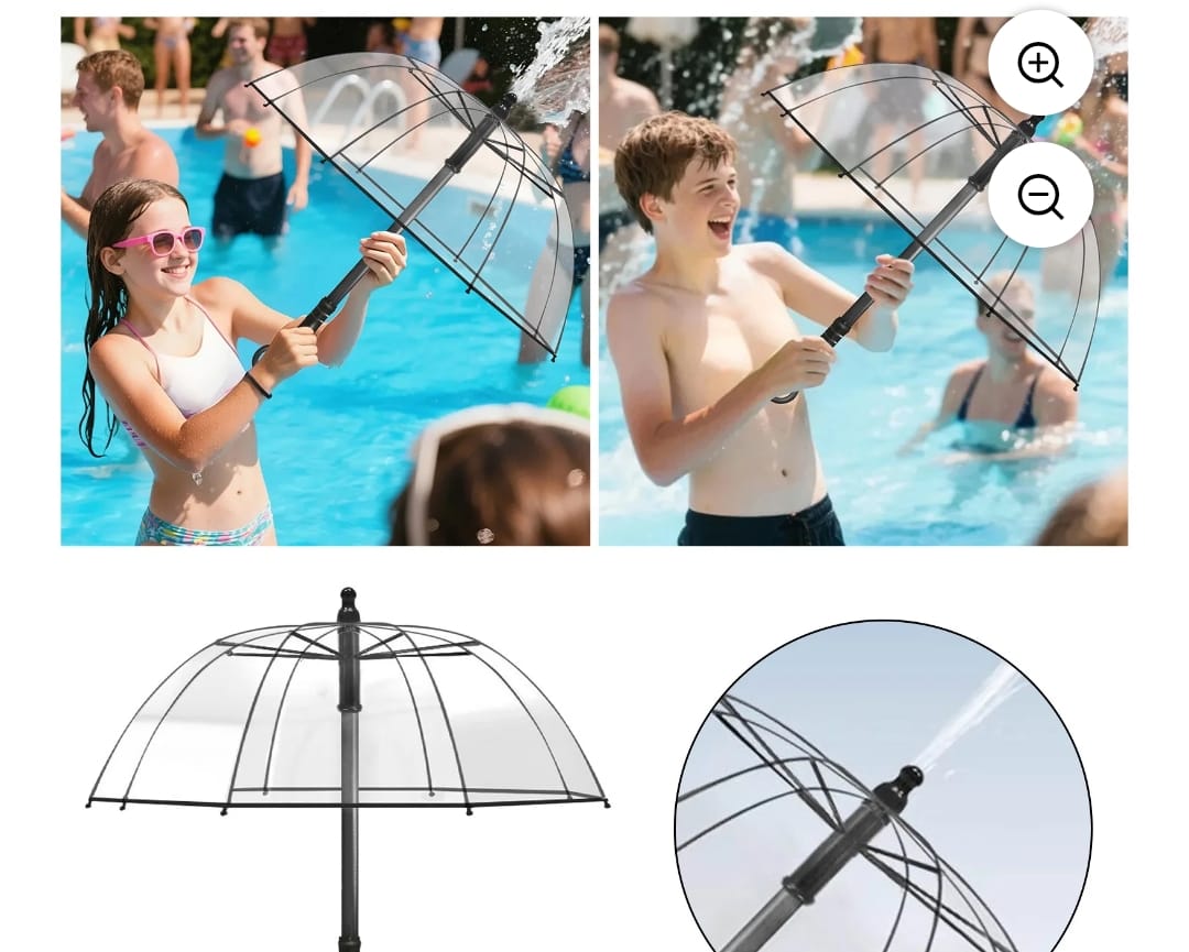 Transparent Automatic Umbrella – Stylish