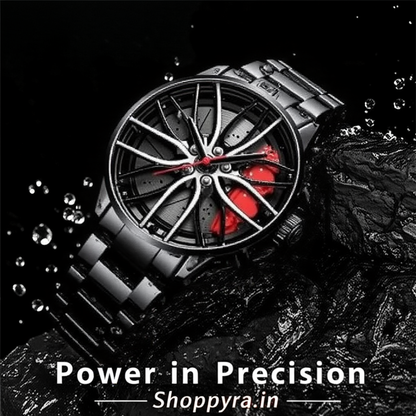 Stereoscopic Car Wheel Watch
