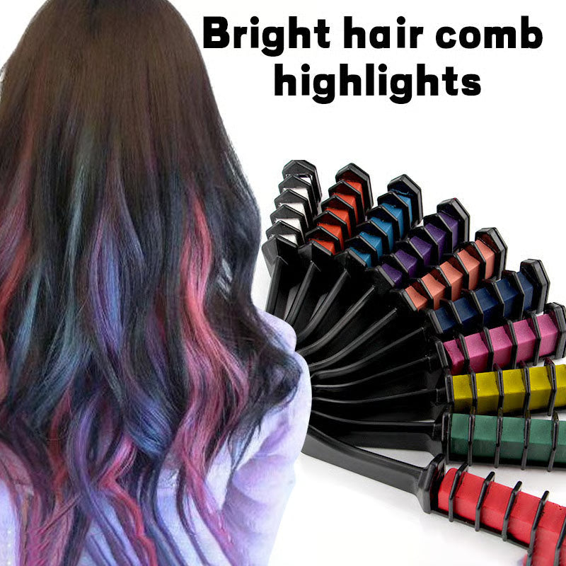 ColorSplash™ Hair Chalk Coluor Comb
