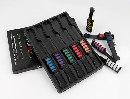 ColorSplash™ Hair Chalk Coluor Comb