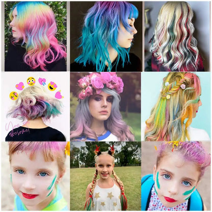 ColorSplash™ Hair Chalk Coluor Comb
