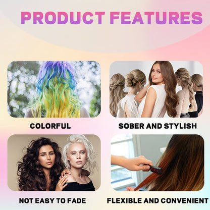 ColorSplash™ Hair Chalk Coluor Comb